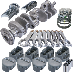 Eagle Chevy 350 3.750in Crank 5.700in H-Beam -5cc Flat Top 4.040in Pistons Rotating Assembly