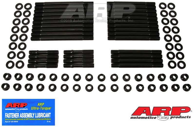 مجموعة مسامير عادم ARP Chevy Big Block MKIV مع رؤوس Merlin بطول 10 بوصات ورأس سفلي 12 نقطة