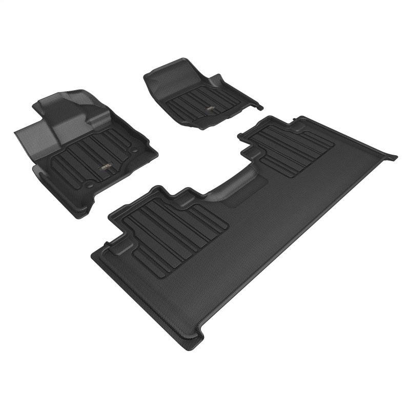 3D MAXpider 15-23 Ford F-150 Super Cab 4 Seats With Bench Elitect Black R1 R2