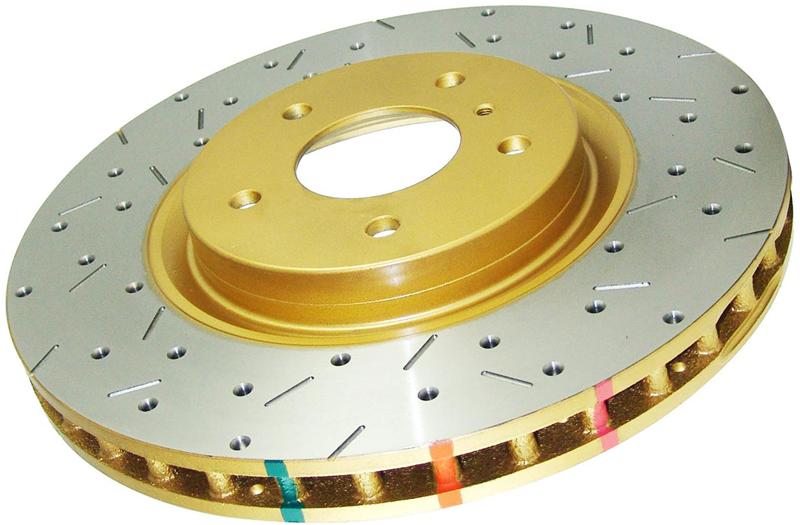 DBA 09 Pontiac G8 V8 6.0L Front Drilled & Slotted 4000 Series Rotor