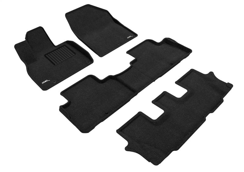 3D MAXpider 20-24 Kia Telluride 8-Seat Elegant Black R1 R2 R3