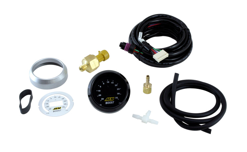 مقياس ضغط رقمي AEM 52 مم -30-35 رطل/بوصة مربعة
