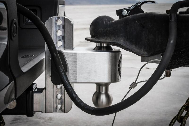 Weigh Safe 180 Hitch 6in Drop Hitch & 2in Shank (10K/12.5K GTWR) - Aluminum