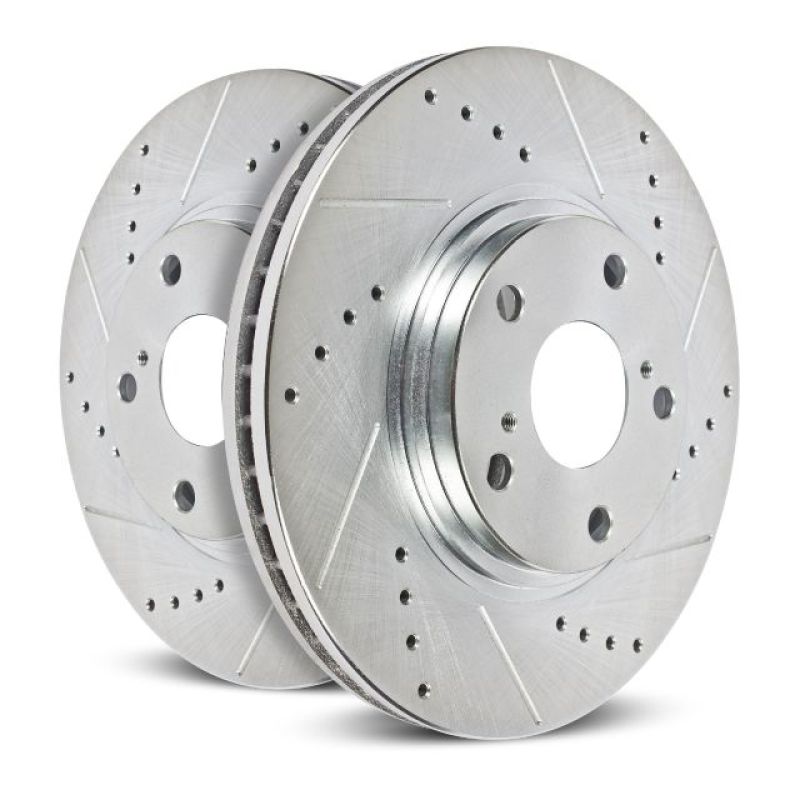 Power Stop 03-05 Mazda 6 Front Evolution Drilled & Slotted Rotors - Pair