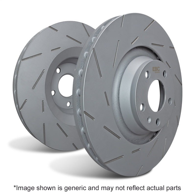 EBC 11+ BMW X3 2.0 Turbo (F25) USR Slotted Front Rotors