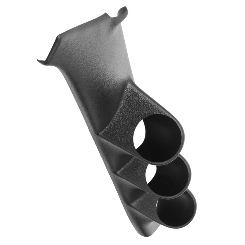 أوتوميتر 86-93 شيفروليه S-10 2-1/16 بوصة أسود ثلاثي الأعمدة