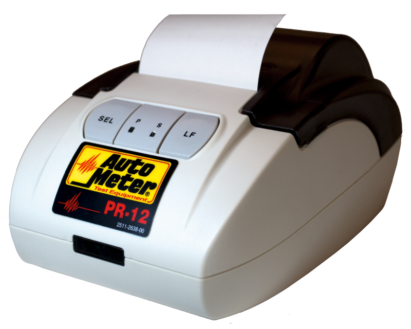 طابعة خارجية تعمل بالأشعة تحت الحمراء من Autometer بجهد 12 فولت (تحل محل PR-15)