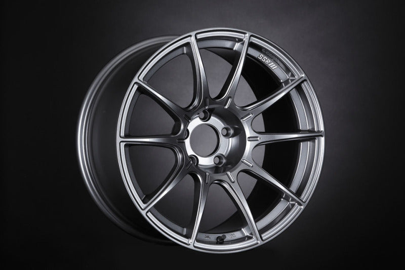 SSR GTX01 19x10.5 5x114.3 22mm Offset Dark Silver Wheel Evo X / G35 / 350z / 370z