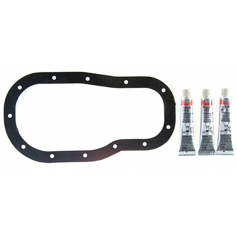 Fel-Pro 03-24 Toyota 4Runner Engine Oil Pan Gasket Set - High-Temperature Rubber-Coated Fiber