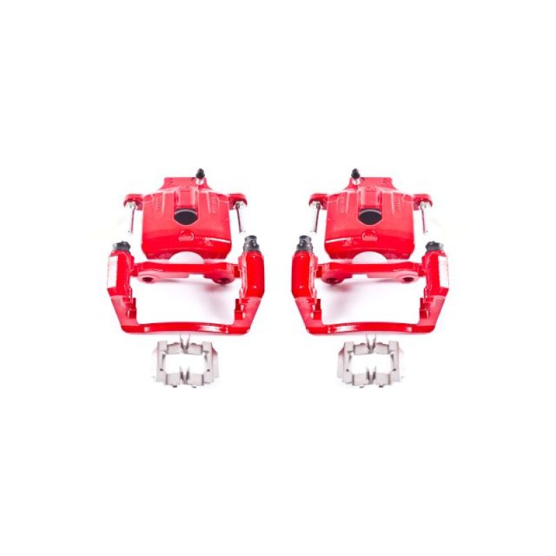 Power Stop 04-07 Buick Rainier Rear Red Calipers w/Brackets - Pair