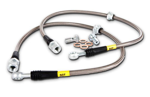 StopTech 00-06 Nissan Sentra Stainless Steel Front Brake Lines