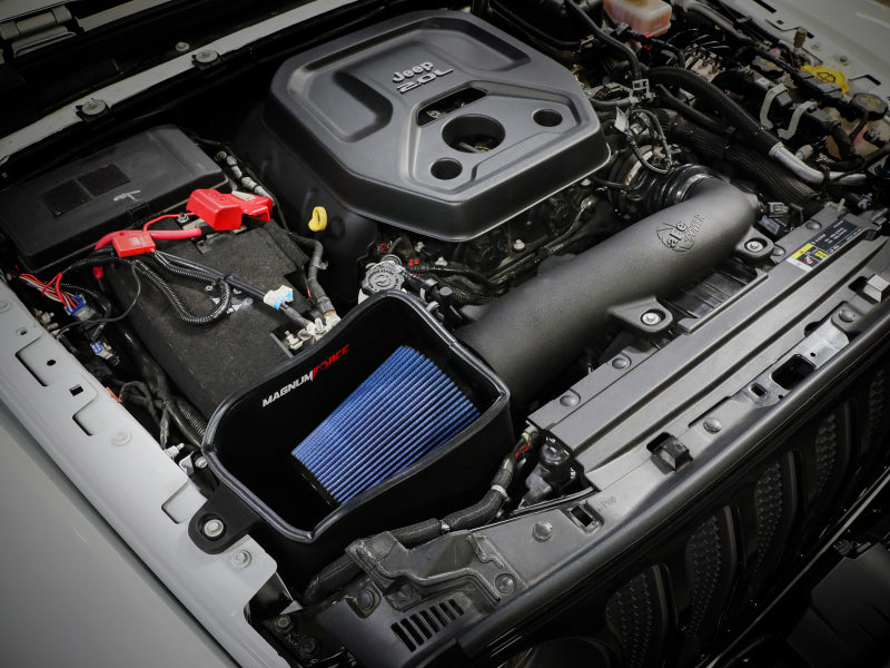 فلتر سحب aFe MagnumFORCE المرحلة 2 Pro Dry 5R لسيارة Jeep Wrangler (JL) L4-2.0L (t) موديل 18-23