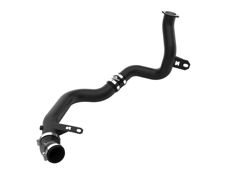 aFe 19-22 Hyundai Veloster N L4 2.0L BladeRunner أنبوب شحن ساخن من الألومنيوم 2.25 بوصة إلى 2.50 بوصة - أسود