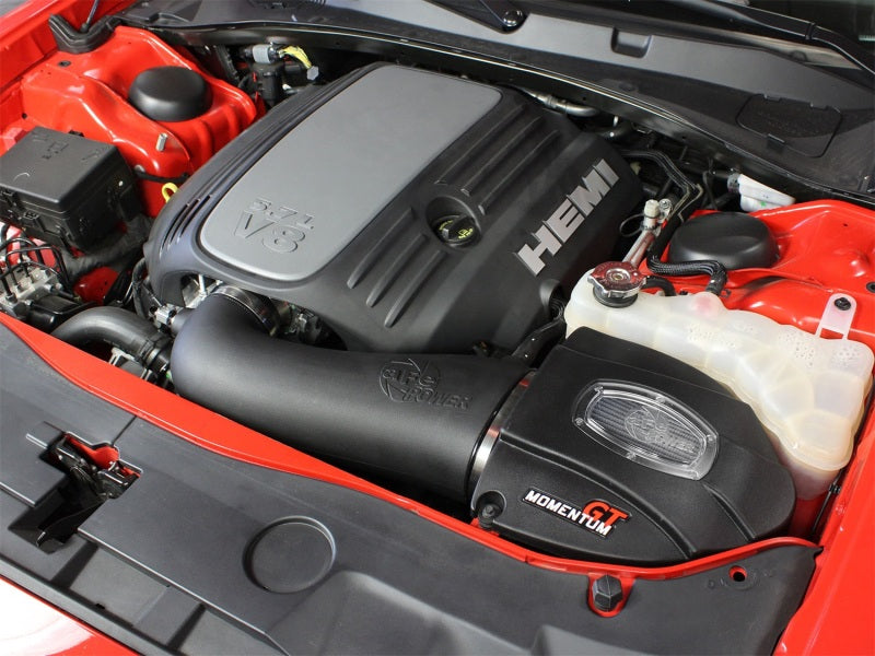 نظام سحب aFe Momentum GT Pro Dry S المرحلة الثانية 11-15 Dodge Challenger / Charger R/T V8 5.7L HEMI