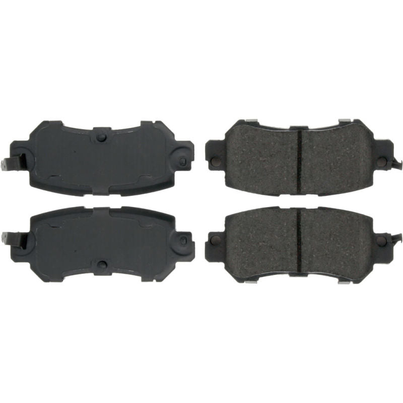 Posi-Quiet 10-12 Audi S4 Sedan/08-11 S5 Coupe/10-12 S5 Cabriolet Conv Rear Semi-Metallic Brake Pads
