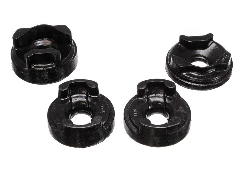 Energy Suspension 03-06 Toyota Matrix Black Motor Mount Insert Set (front and rear torque positions