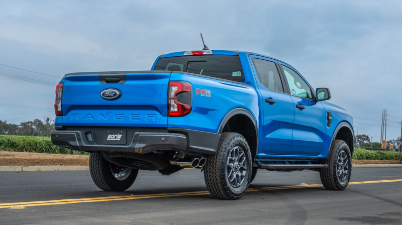 Borla 24-25 Ford Ranger XLT Side Exit S-type Exhaust w/ Chrome Tips