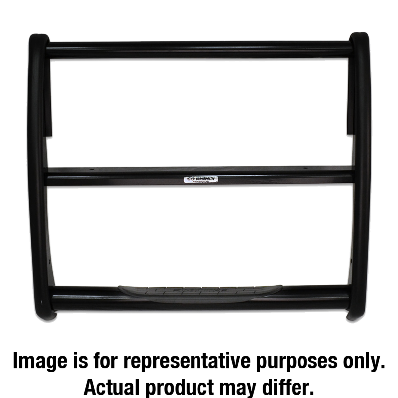 Go Rhino 15-17 Ford F-150 3000 Series StepGuard - Black (Center Grille Guard Only)