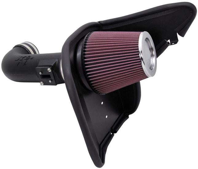 K&N 10 Chevy Camaro 6.2L V8 AirCharger Performance Intake