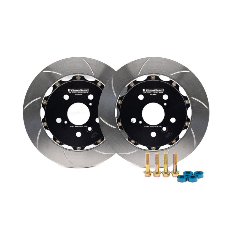 GiroDisc 2023+ Toyota GR Corolla Slotted Rear Rotors
