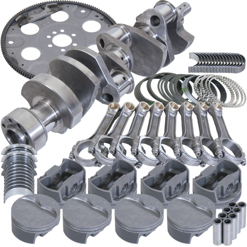 Eagle Chevy LT1350 1Pc 3.750in Crank 6.000in I-Beam Rod 4.060in Pistons 153 Tth FP Balanced Assembly