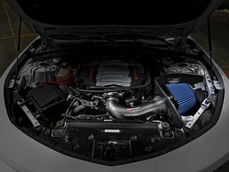 إطار من ألياف الكربون Pro 5R AIS من سلسلة aFe Track - شيفروليه كامارو SS V8-6.2 لتر موديلات 16-19