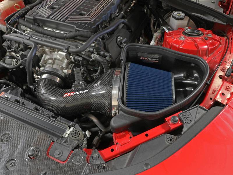 aFe 17-12 شيفروليه كامارو ZL1 (6.2 لتر - V8) سلسلة Track نظام CAI من ألياف الكربون مع فلاتر Pro 5R