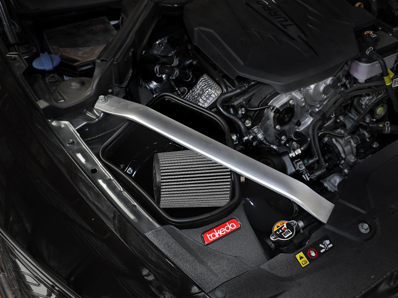 aFe 22-23 Kia Stinger L4 2.5L (t) نظام سحب الهواء البارد Takeda Stage-2 مع فلتر Pro DRY S