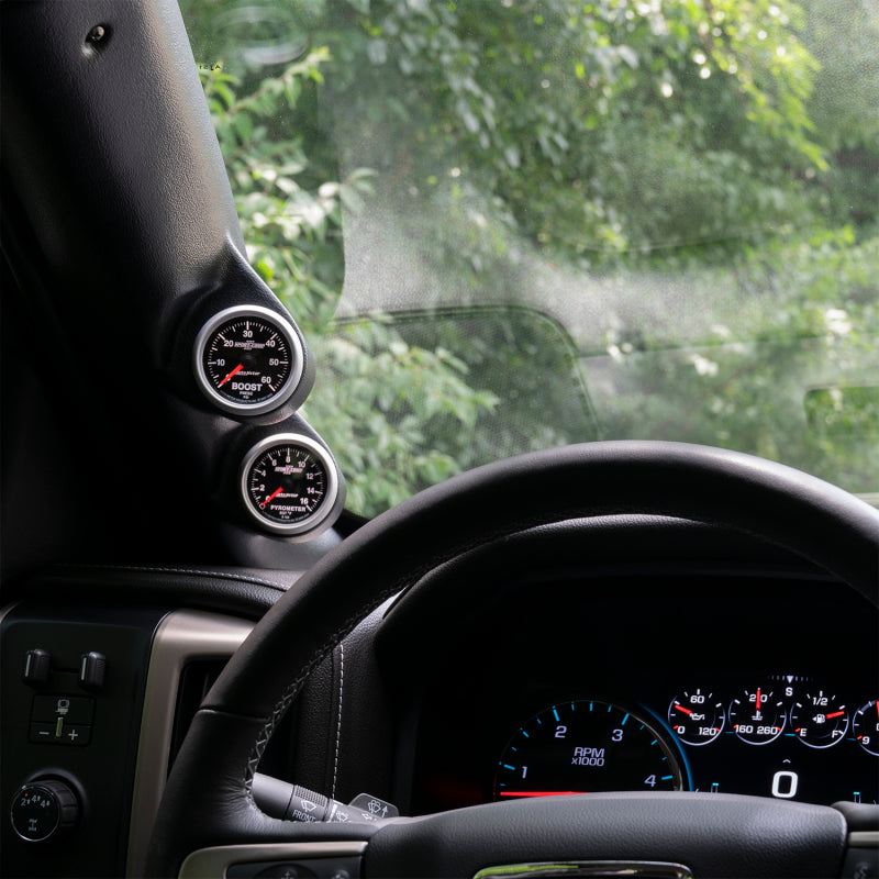 أوتوميتر 2-1/16 بوصة ثنائي الأعمدة شيفروليه 14-15 الحجم الكامل (الجيل الثالث)