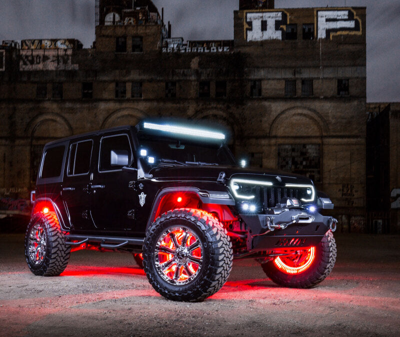 Oracle Black Series - 7D 8 36W Dual Row LED Light Bar - 6000K