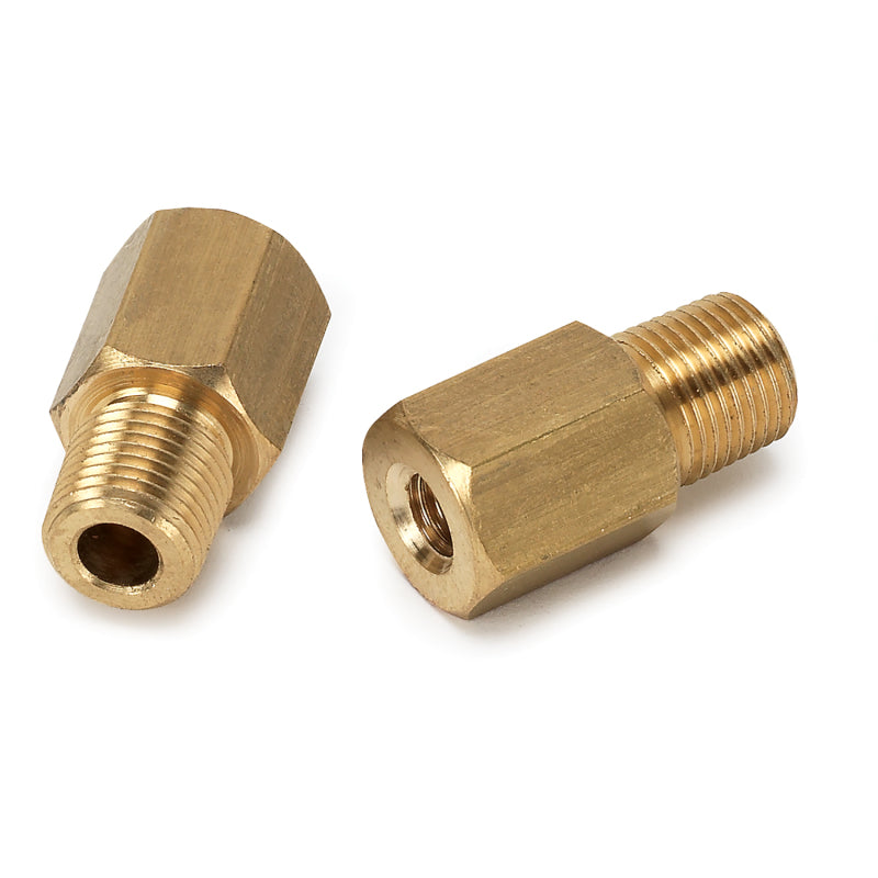 محول مكدس AutoMeter M6X1 أنثى إلى NPTF ذكر 1/8 بوصة