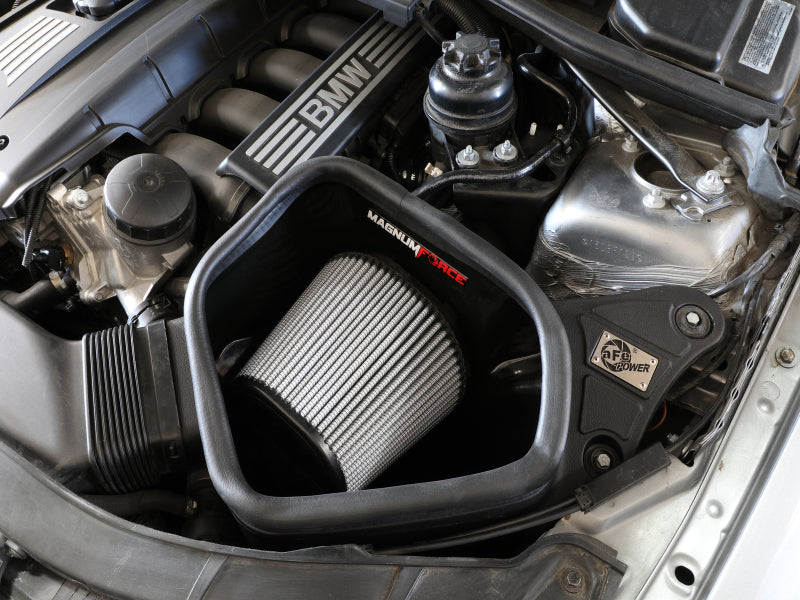 نظام سحب الهواء البارد aFe POWER Magnum FORCE Stage-2 Pro Dry S لسيارة BMW الفئة الثالثة L6-3.0L بدون توربو موديل 2006-2013