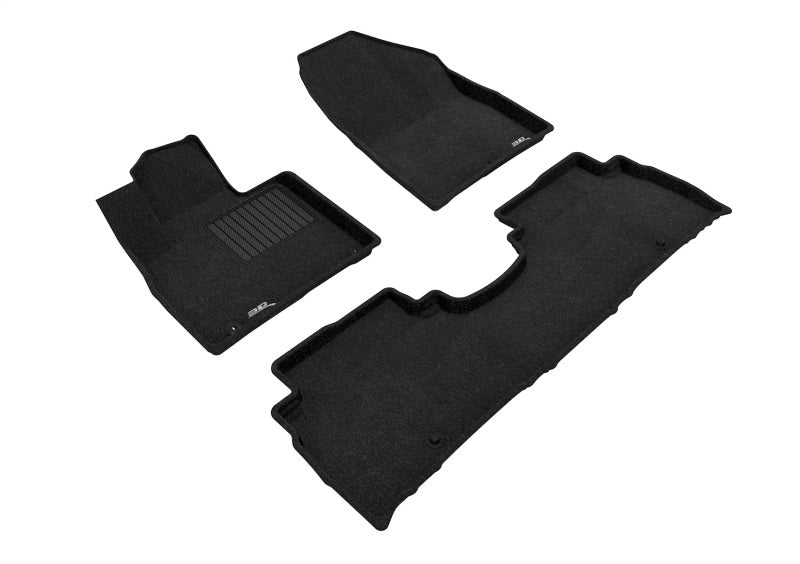 3D MAXpider 16-20 Kia Sorento 5-Seat Elegant Black R1 R2