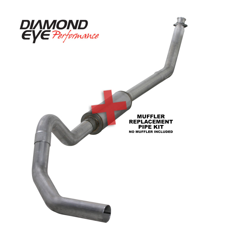 Diamond Eye KIT 4in TB HX40 DWNP 221040 SGL AL 94-02 CUMMINS 5 9L لا يوجد ضمان على FITTMENT-CSTM KIT
