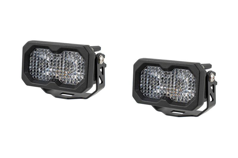 Diode Dynamics C2 2.0 Pro White Flood Standard ABL (pair)