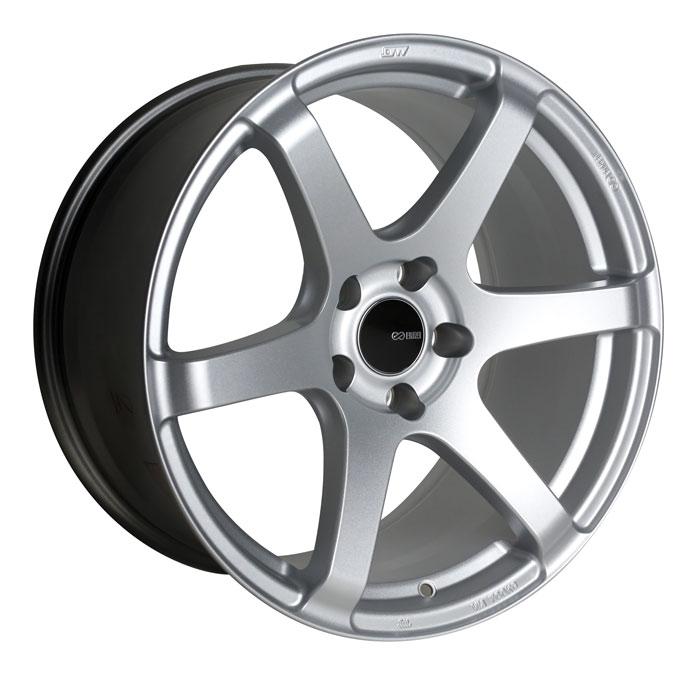 Enkei T6S 18x9.5 45mm Offset 5x100 Bolt Pattern 72.6 Bore Matte Black Wheel