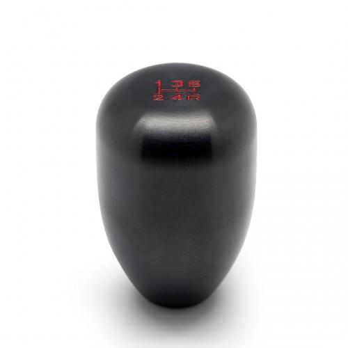 BLOX Racing 6-Speed Billet Shift Knob - Gun Metal 12x1.25mm
