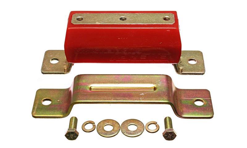 Energy Suspension 2011+ Ford Mustang w/ MT-82 Trans Red Trans Mount Insert Set