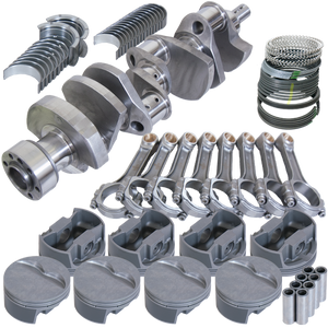 Eagle Chevy LT1350 1Pc 3.750in Crank 6.000in I-Beam Rods -5cc 4.060in Pistons Rotating Assembly