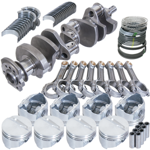 Eagle Chevy LT1350 1Pc 3.750in Crank 5.700in I-Beam Rods -7cc 4.000in Pistons Rotating Assembly