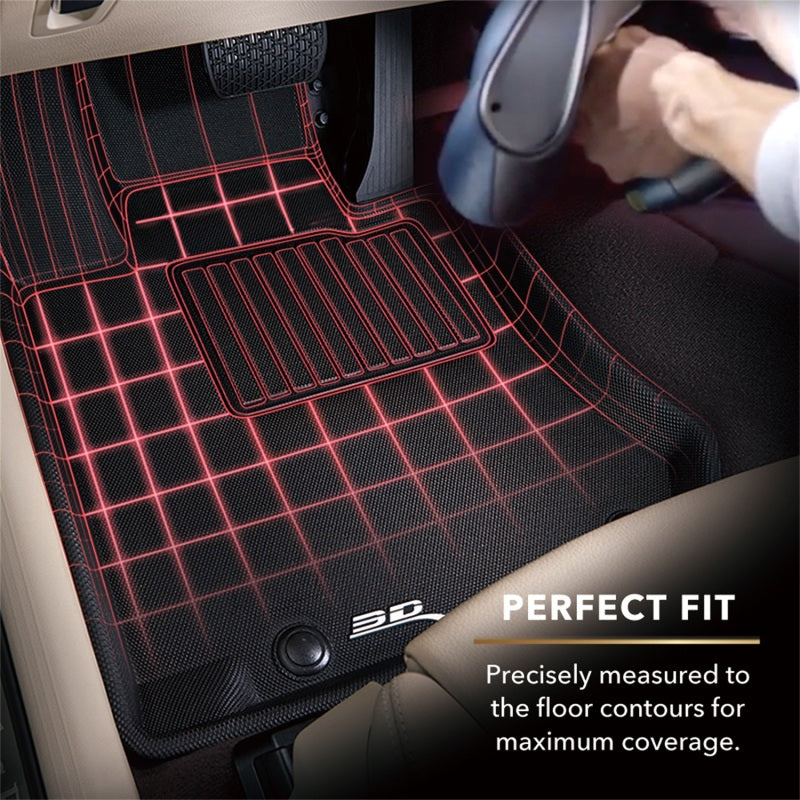 3D MAXpider 2023+ Kia Sportage AWD Kagu 1st Row Floormat - Black