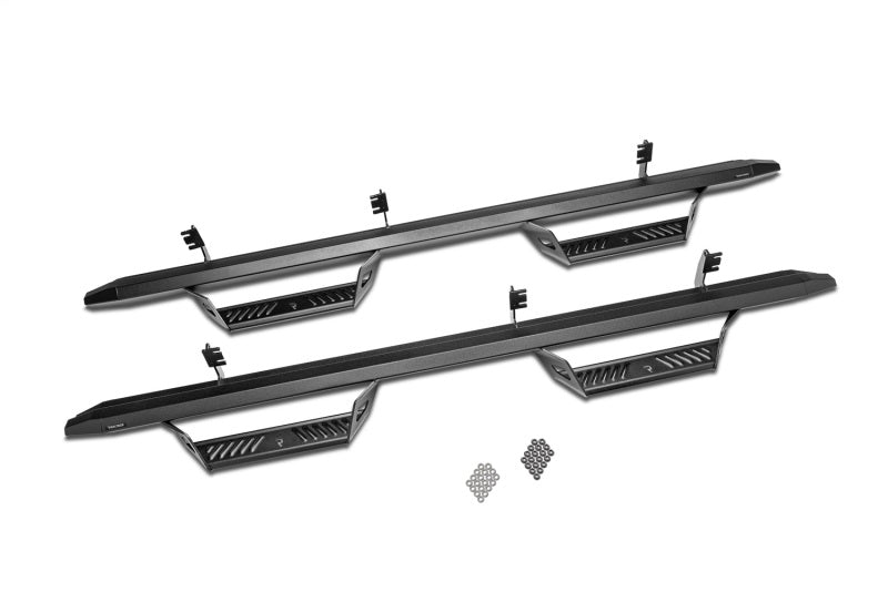 N-Fab Predator Pro Step System 99-16 Ford F-250/F-350 SuperDuty Crew Cab - Tex. Black