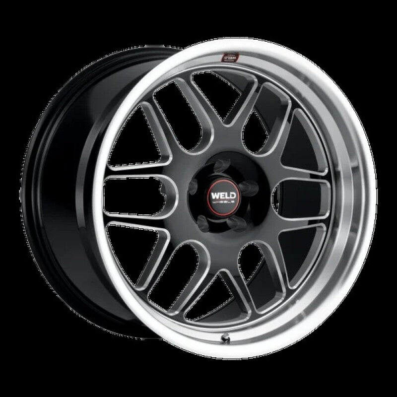 Weld Solana 18x9.5 / 5x127 BP / ET0 / 78.1mm Bore - Gloss Black MIL DIA Wheel