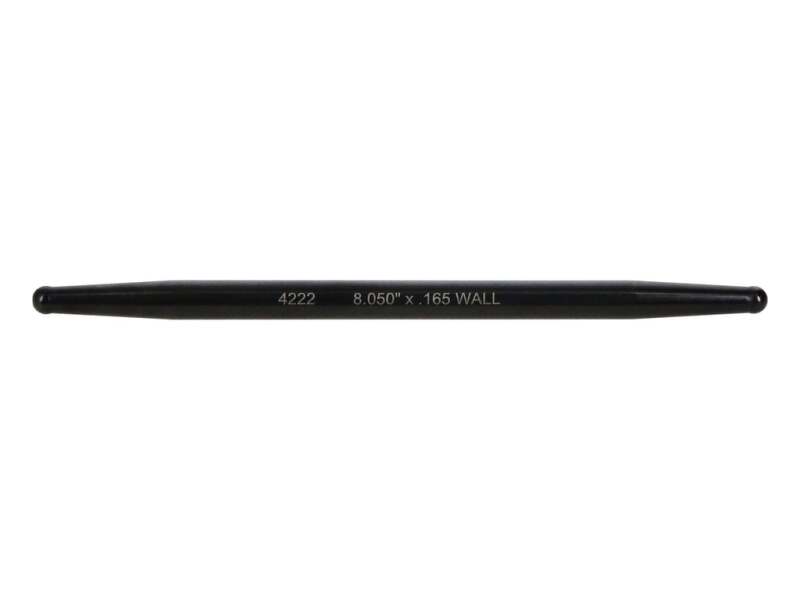 Manley Push Rod - 7/16 Dia. - 8.150 Length - 0.165 Wall - 4130 Chrome Moly - Swedged End - Set of 8