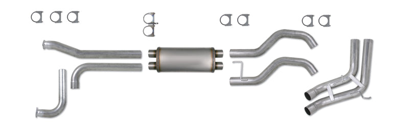 طقم عيون الماس 3-1/2 بوصة CB SPORT-SIDE DUAL GAS AL: نيسان تيتان 5.6 لتر 07-10