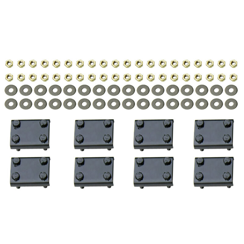 Westin 04-12 Chevy/GMC/Isuzu Colorado/Canyon Crew Cab Premier Oval Nerf Step Bar Mount Kit - Black