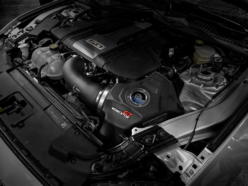 نظام سحب الهواء البارد aFe Momentum GT Pro 5R لسيارة فورد موستانج GT بمحرك V8 سعة 5.0 لتر موديل 18-19