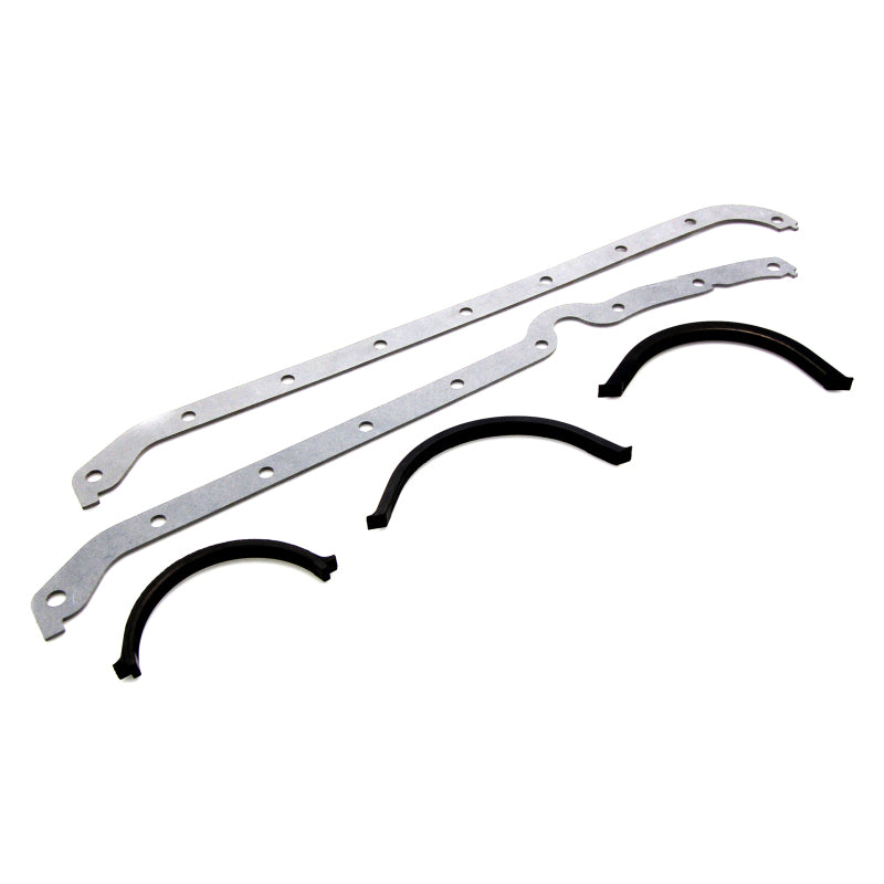 Cometic Chevy Gen1 SB V8 .075in AFM Oil Pan Gasket Kit-Left Side Dipstick-Thick & Thin Front Seals