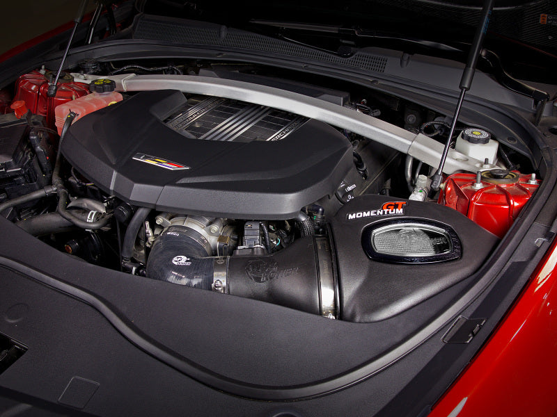 نظام سحب الهواء البارد aFe Momentum GT Pro DRY S لسيارة كاديلاك CTS-V 6.2L SC موديل 2016-2019