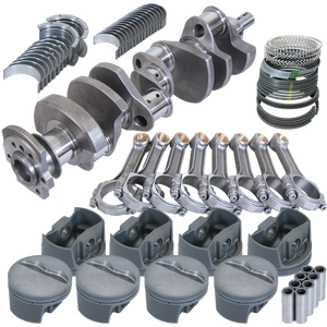 Eagle Chevy LT1350 1Pc 3.750in Crank 5.700in I-Beam Rods -5cc 4.060in Pistons Rotating Assembly